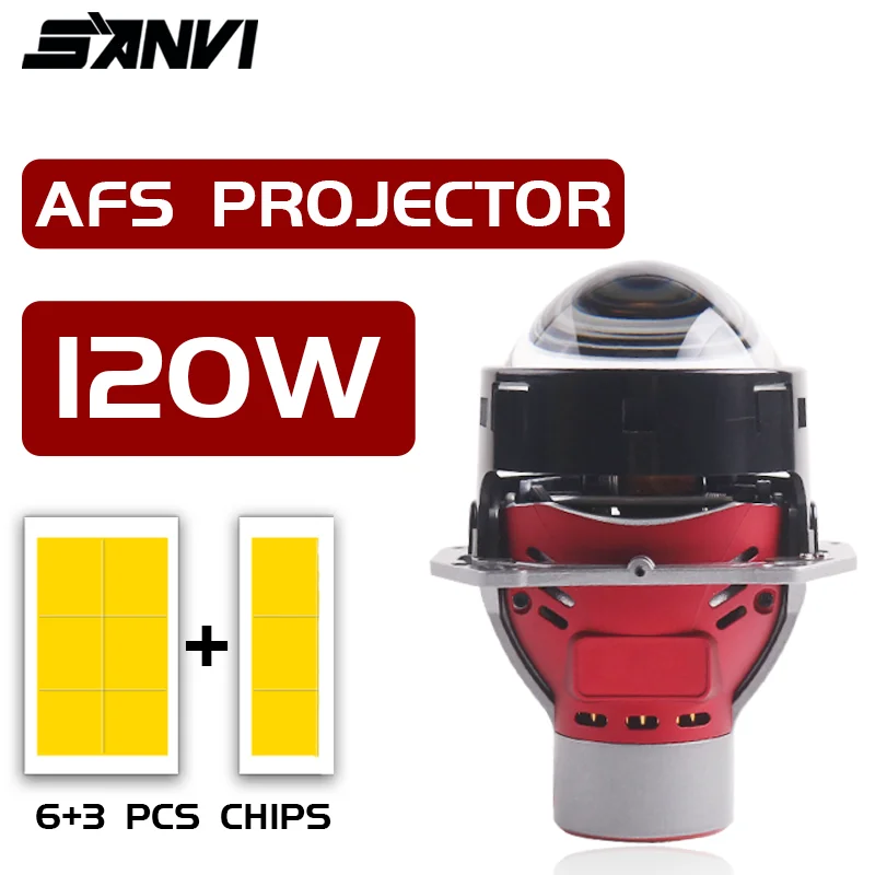 SANVI Bi LED  AFS 3.0 ġ,  3R G5 5500K 120W, ֵ 9  Ĩ 工, ڵ LED , ڵ ǰ ׼
